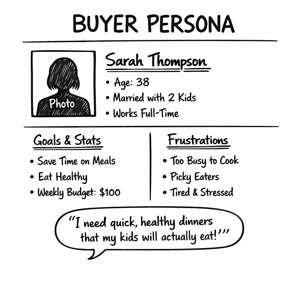 Sample Buyer Persona Card