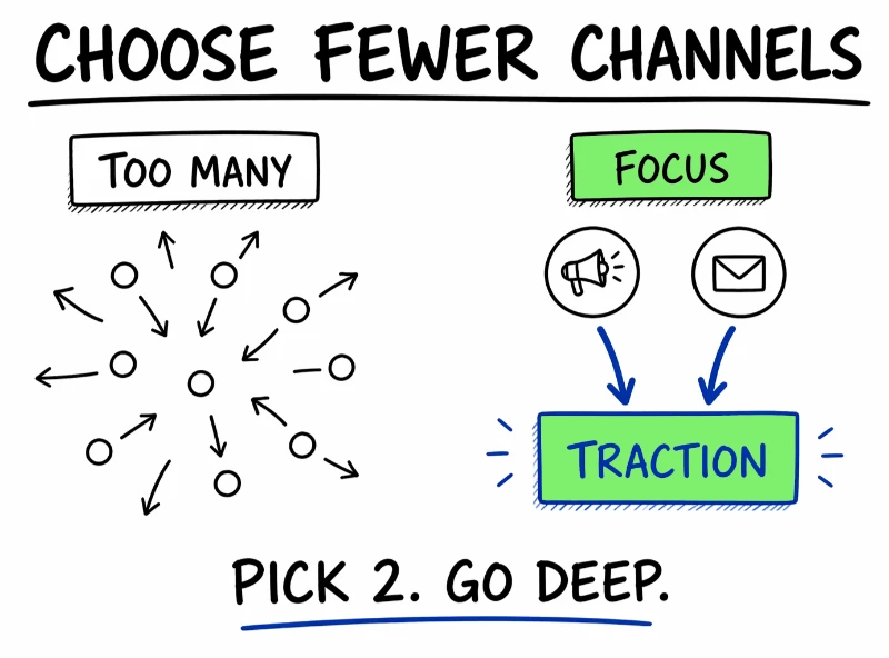 Choosing your marketing channels