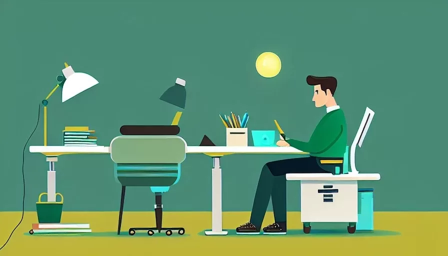 entrepreneur starting a business