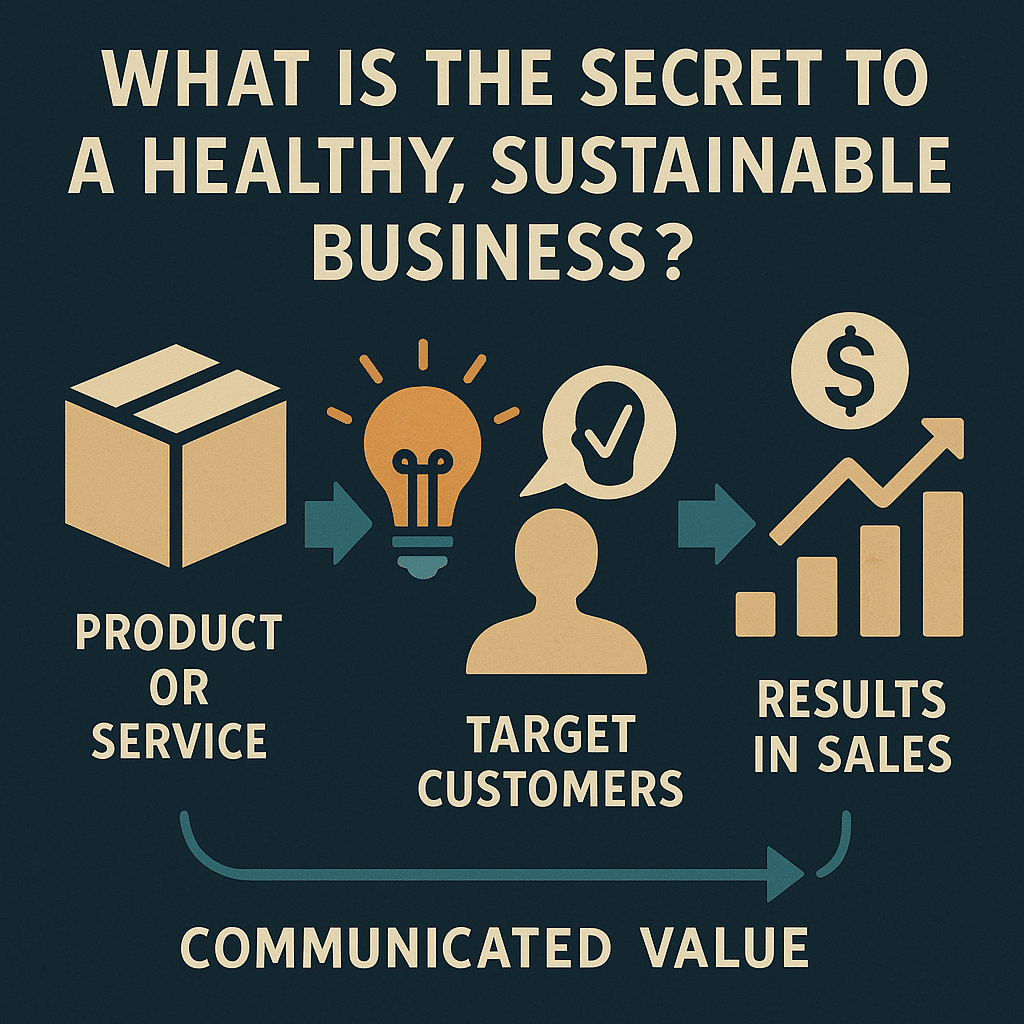 healthy successful business